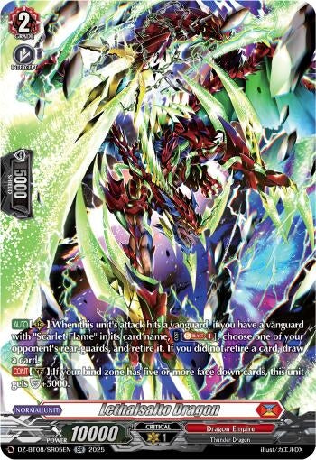 Image for Lethalsalto Dragon (SR) (DZ-BT08/SR05EN) (DZ-BT08: Knights 0f Rebirth) - Cardfight Vanguard
