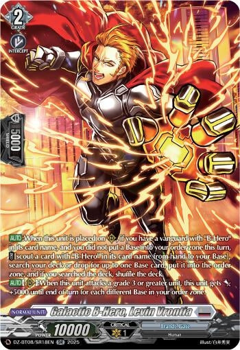 Image for Galatic B-Hero, Levin Vrontia (SR) (DZ-BT08/SR18EN) (DZ-BT08: Knights 0f Rebirth) - Cardfight Vanguard