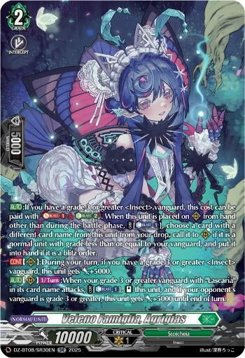 Image for Veleno Famiglia, Agrigias (SR) (DZ-BT08/SR30EN) (DZ-BT08: Knights 0f Rebirth) - Cardfight Vanguard