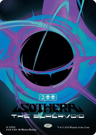 Image for Sothera, the Supervoid (Singularity Foil) (382) (Edge of Eternities) - Magic: The Gathering