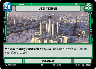 Image for Jedi Temple // Force (023/264 // T03/T03) (Legends of the Force) - Star Wars: Unlimited