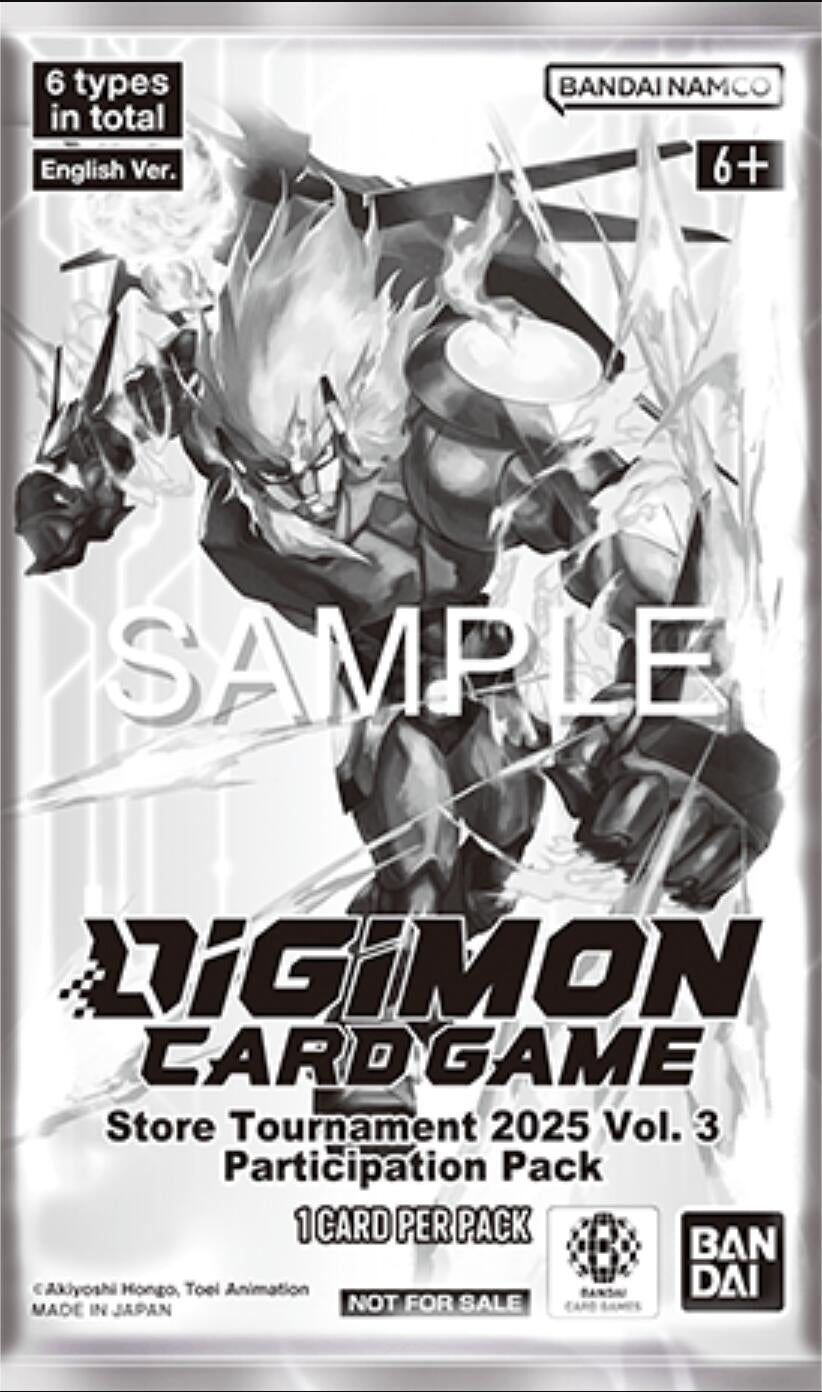 Image for Store Tournament 2025 Vol.3 Participation Pack - Digimon Card Game
