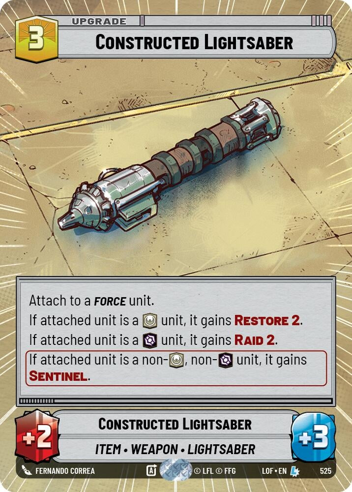 Constructed Lightsaber (Hyperspace)