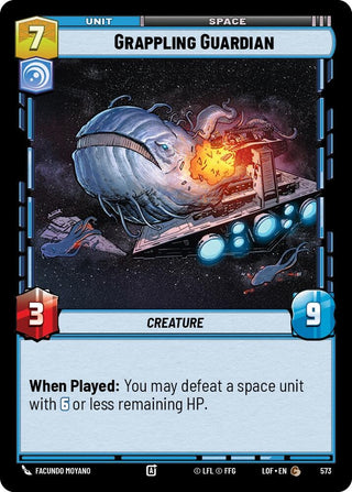 Image for Grappling Guardian (Foil) (573) (Legends of the Force) - Star Wars: Unlimited