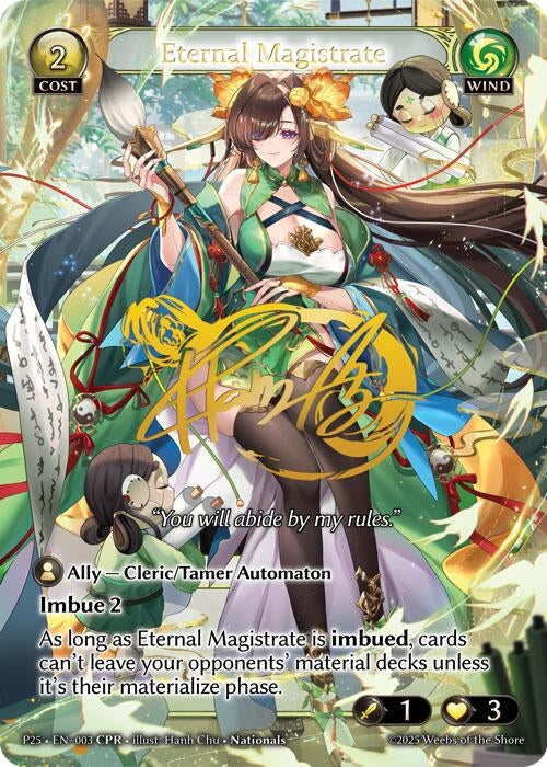 Image for Eternal Magistrate (003) (Promotional Cards) - Grand Archive TCG