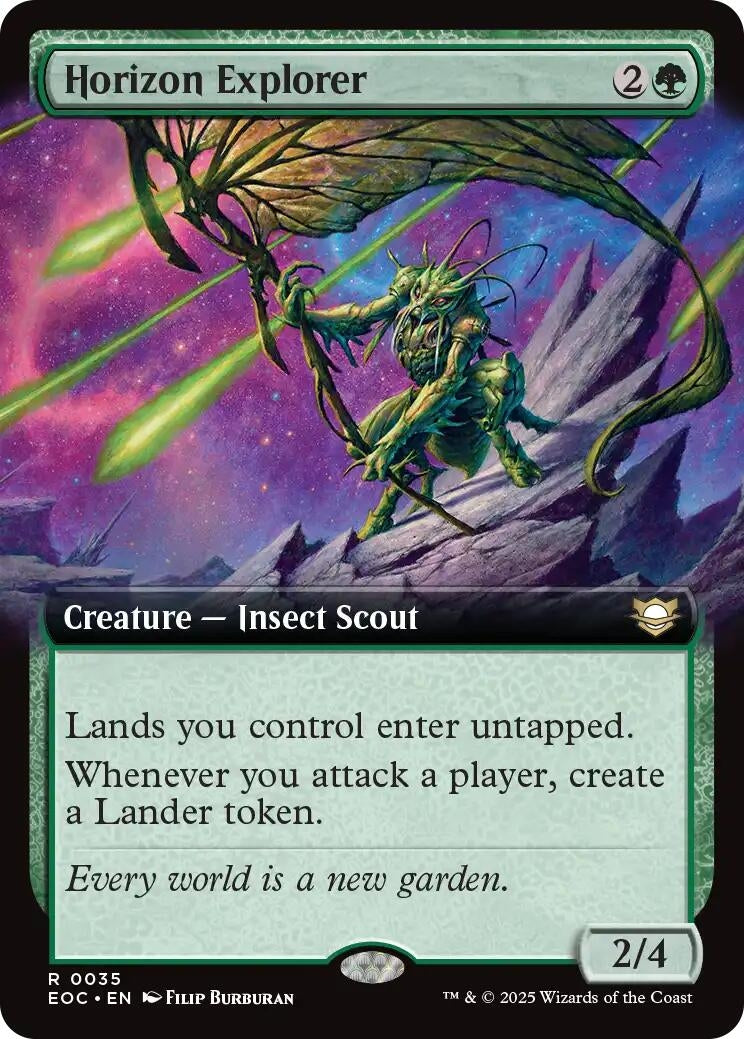 Image for Horizon Explorer (Extended Art) (35) (Commander: Edge of Eternities) - Magic: The Gathering