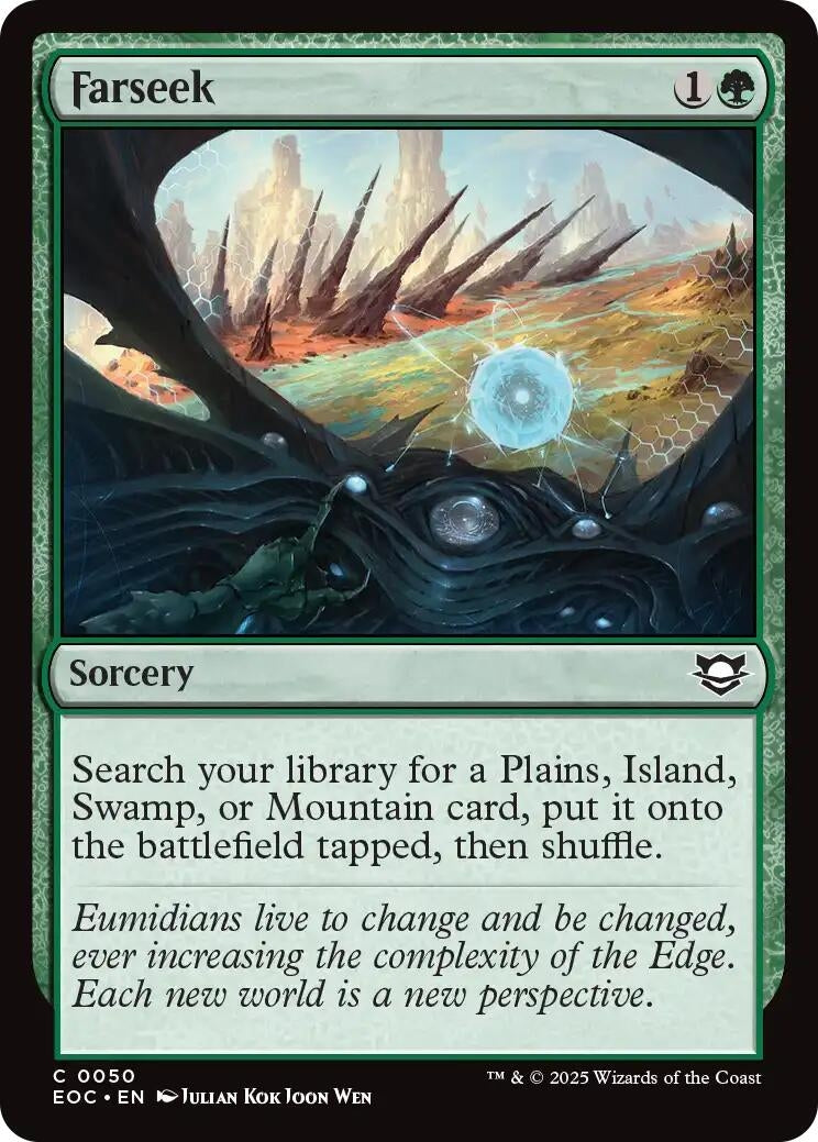Image for Farseek (50) (Commander: Edge of Eternities) - Magic: The Gathering