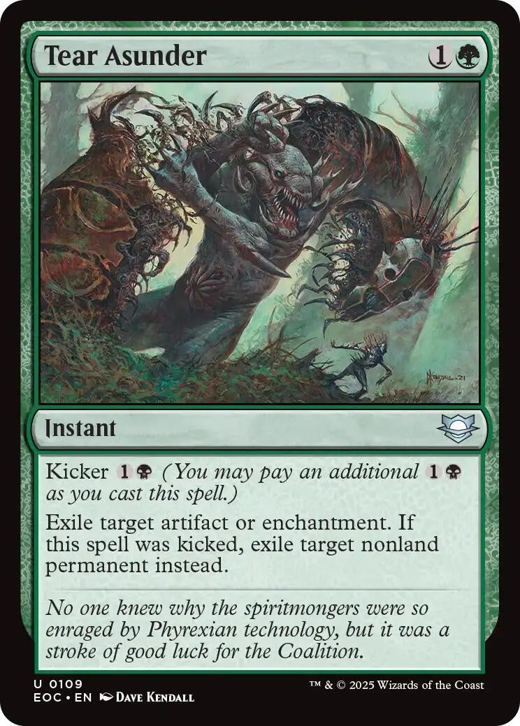 Image for Tear Asunder (109) (Commander: Edge of Eternities) - Magic: The Gathering