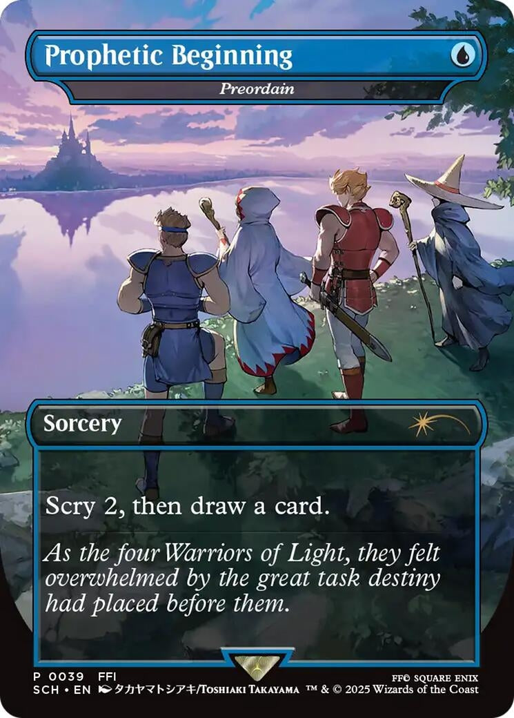Image for Prophetic Beginning - Preordain (39) (Game Day & Store Championship Promos) - Magic: The Gathering