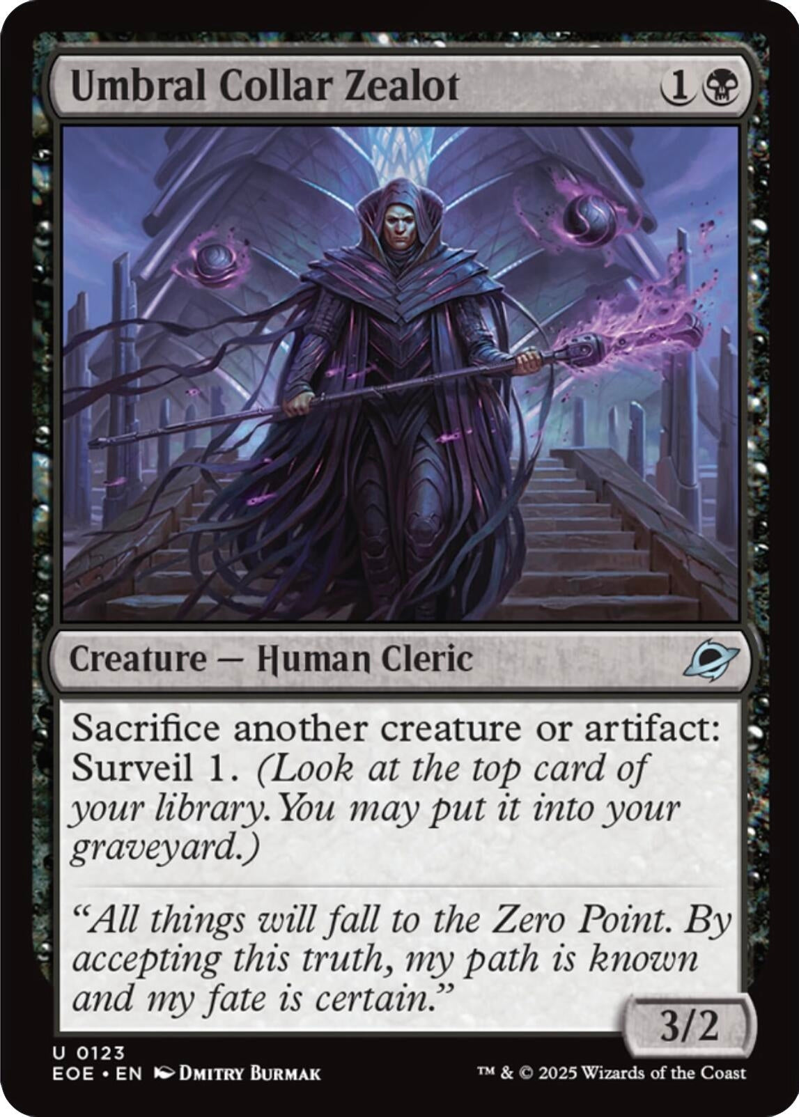 Umbral Collar Zealot (123) (Edge of Eternities)