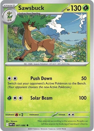Sawsbuck (007/086) (SV: White Flare)