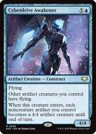 Image for Cyberdrive Awakener (69) (Commander: Edge of Eternities) - Magic: The Gathering
