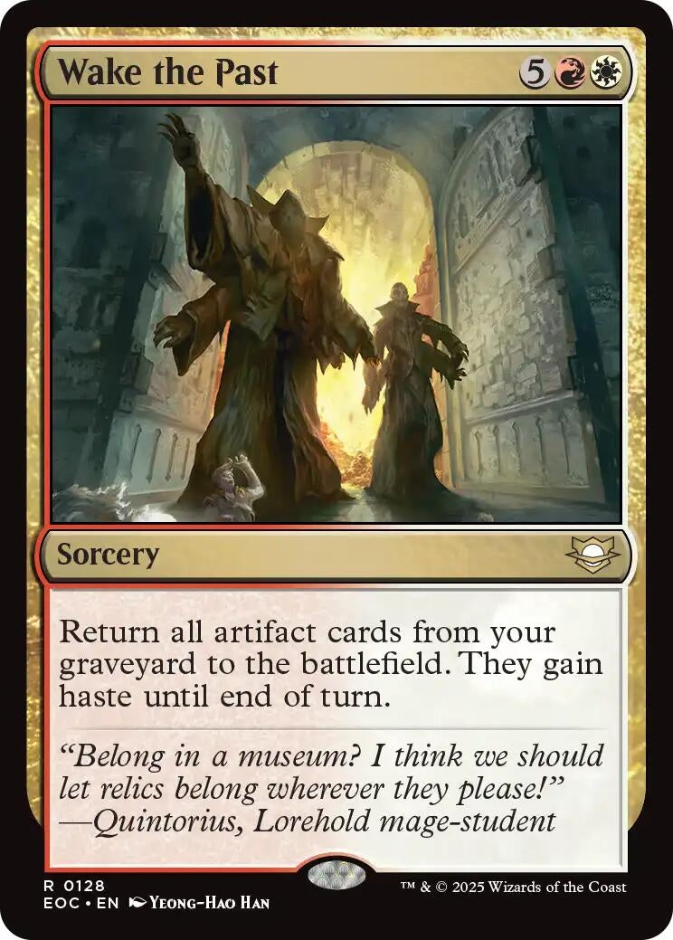 Image for Wake the Past (128) (Commander: Edge of Eternities) - Magic: The Gathering