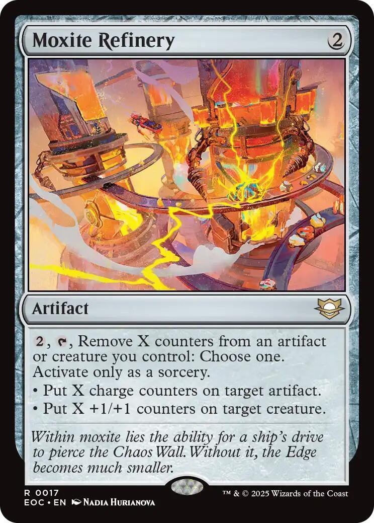 Image for Moxite Refinery (17) (Commander: Edge of Eternities) - Magic: The Gathering