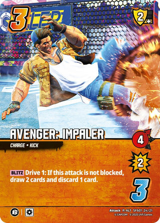Image for Avenger: Impaler (Alternate Art) (SF601 24/21) (Challenger Series: Street Fighter 6) - UniVersus