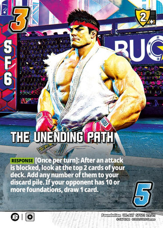 Image for The Unending Path (Alternate Art) (SF601 29/21) (Challenger Series: Street Fighter 6) - UniVersus