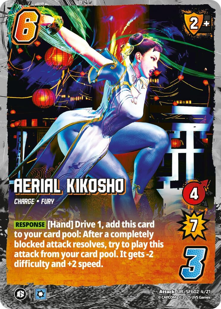 Image for Aerial Kikosho (SF602 4/21) (Challenger Series: Street Fighter 6) - UniVersus