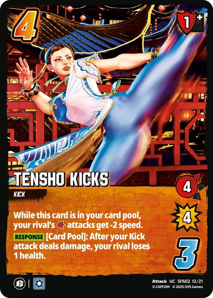 Image for Tensho Kicks (SF602 12/21) (Challenger Series: Street Fighter 6) - UniVersus