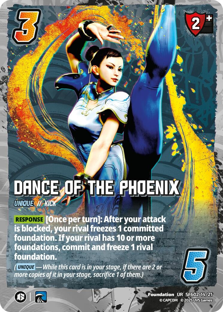 Image for Dance of the Phoenix (SF602 14/21) (Challenger Series: Street Fighter 6) - UniVersus