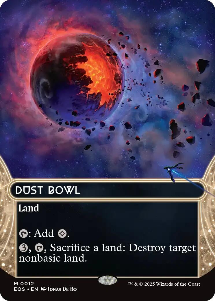 Image for Dust Bowl (0012) (Borderless) (12) (Edge of Eternities: Stellar Sights) - Magic: The Gathering