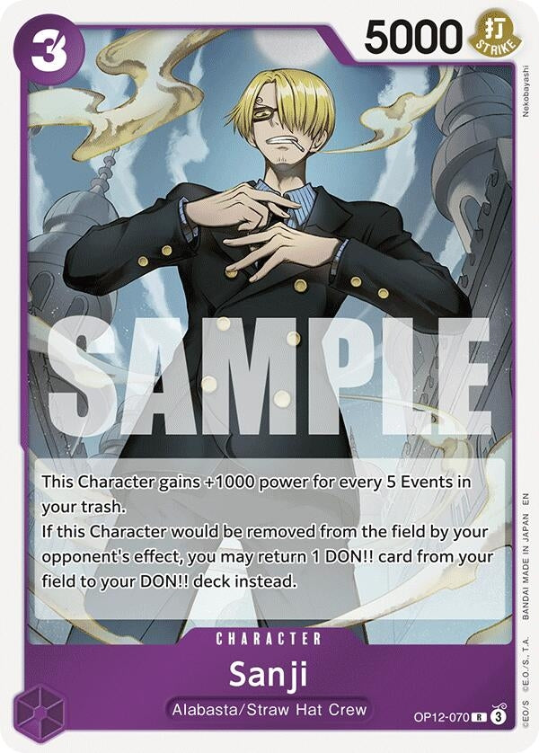 Sanji (070) (OP12-070) (Legacy of the Master)