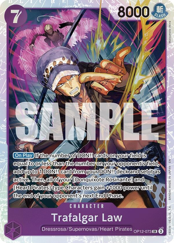 Trafalgar Law (073) (OP12-073) (Legacy of the Master)