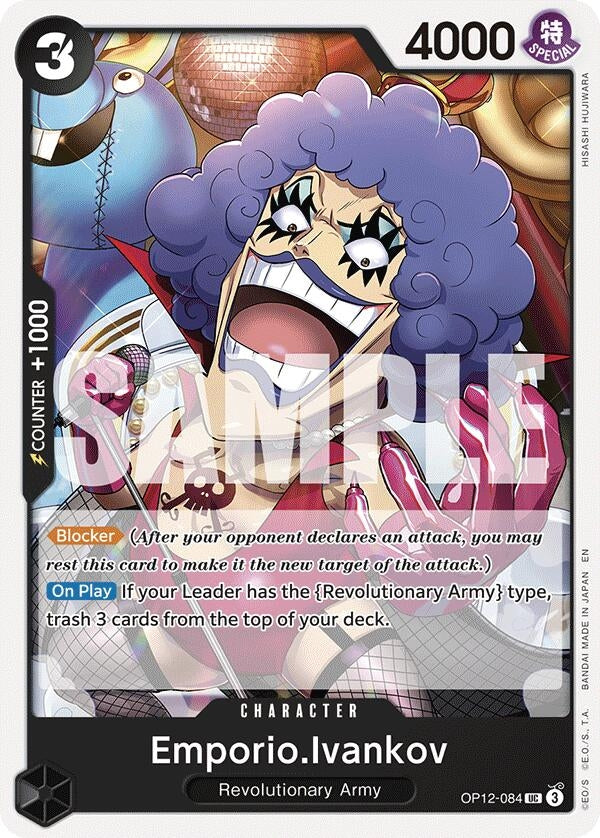 Emporio.Ivankov (084) (OP12-084) (Legacy of the Master)