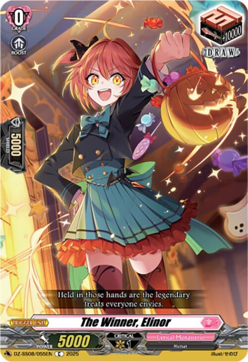 Image for The Winner, Elinor (DZ-SS08/055EN) (DZ-SS08: Festival Booster 2025) - Cardfight Vanguard