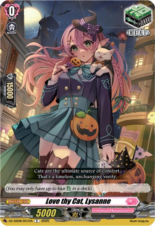 Image for Love thy Cat, Lysanne (DZ-SS08/057EN) (DZ-SS08: Festival Booster 2025) - Cardfight Vanguard