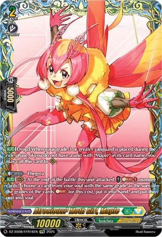 Image for Atrocious? Moth Girl, Maple (FFR) (DZ-SS08/FFR16EN) (DZ-SS08: Festival Booster 2025) - Cardfight Vanguard