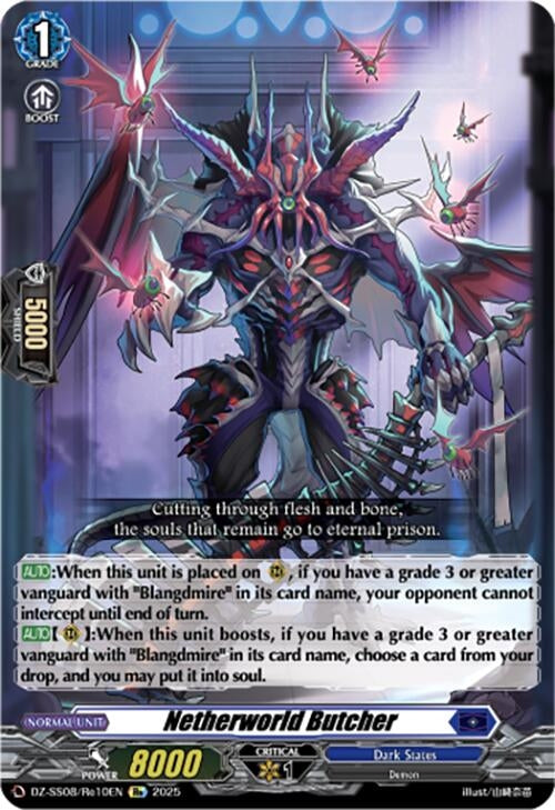 Image for Netherworld Butcher (DZ-SS08/Re10EN) (DZ-SS08: Festival Booster 2025) - Cardfight Vanguard