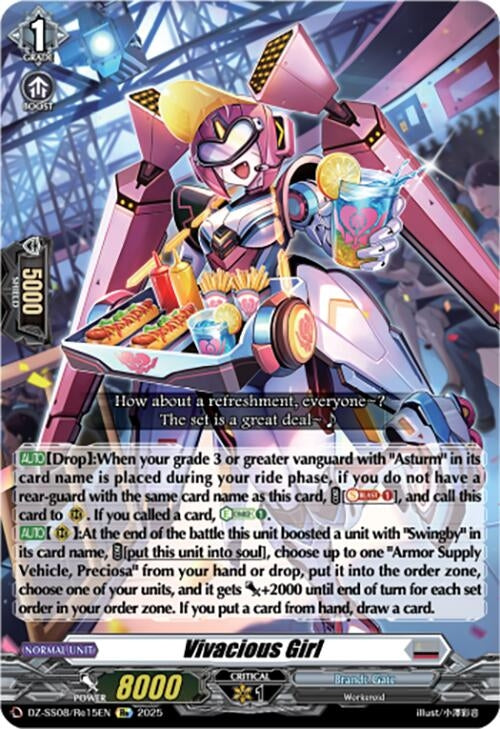 Image for Vivacious Girl (DZ-SS08/Re15EN) (DZ-SS08: Festival Booster 2025) - Cardfight Vanguard