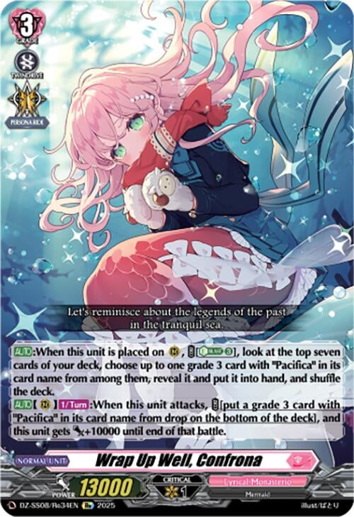 Image for Wrap Up Well, Confrona (DZ-SS08/Re34EN) (DZ-SS08: Festival Booster 2025) - Cardfight Vanguard