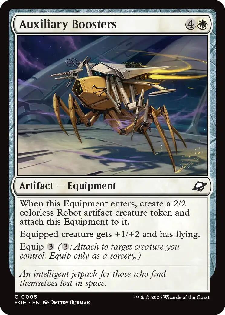Auxiliary Boosters (5) (Edge of Eternities)