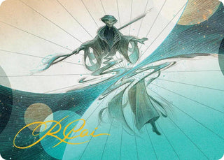 Image for Weftwalking Art Card (Gold-Stamped Signature) (10) (Art Series: Edge of Eternities) - Magic: The Gathering