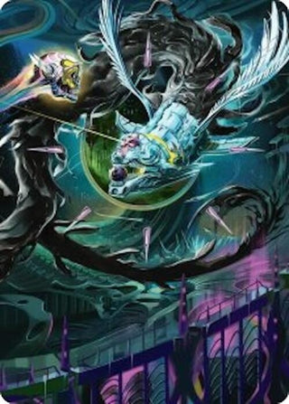 Image for Quantum Riddler Art Card (39) (Art Series: Edge of Eternities) - Magic: The Gathering