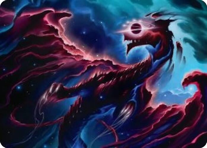 Image for Nova Hellkite Art Card (18/54) (18) (Art Series: Edge of Eternities) - Magic: The Gathering