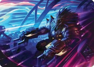 Image for Tannuk, Steadfast Second Art Card (19) (Art Series: Edge of Eternities) - Magic: The Gathering