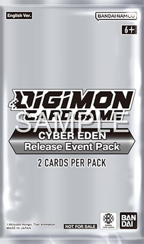 Image for Cyber Eden Release Event Pack - Digimon Card Game