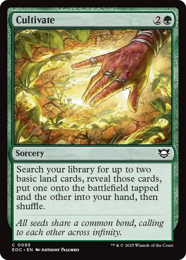 Image for Cultivate (95) (Commander: Edge of Eternities) - Magic: The Gathering
