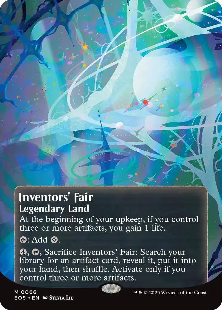 Image for Inventors' Fair (0066) (Borderless) (66) (Edge of Eternities: Stellar Sights) - Magic: The Gathering