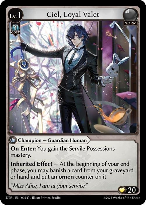 Ciel, Loyal Valet (005) (Distorted Reflections)