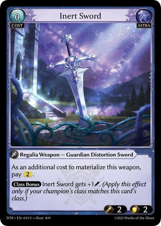 Inert Sword (033) (Distorted Reflections)