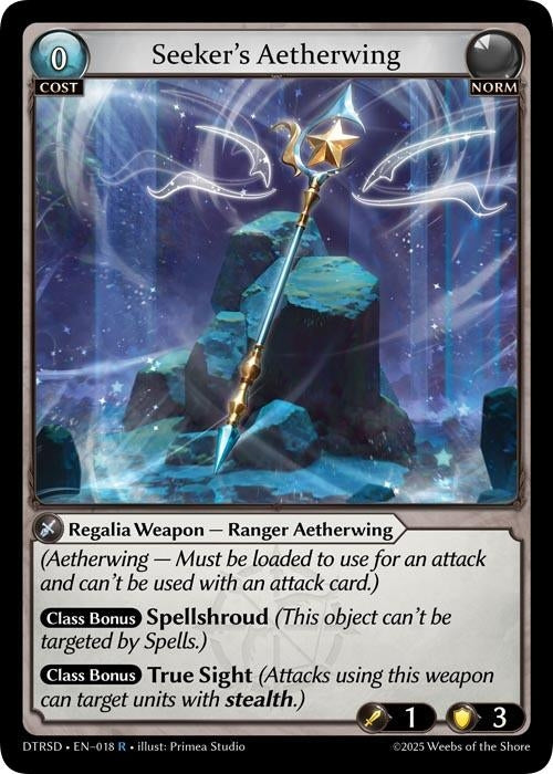 Image for Seeker's Aetherwing (18) (Distorted Reflections Starter Decks) - Grand Archive TCG