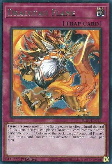 Dracotail Flame (JUSH-EN011) (Justice Hunters)