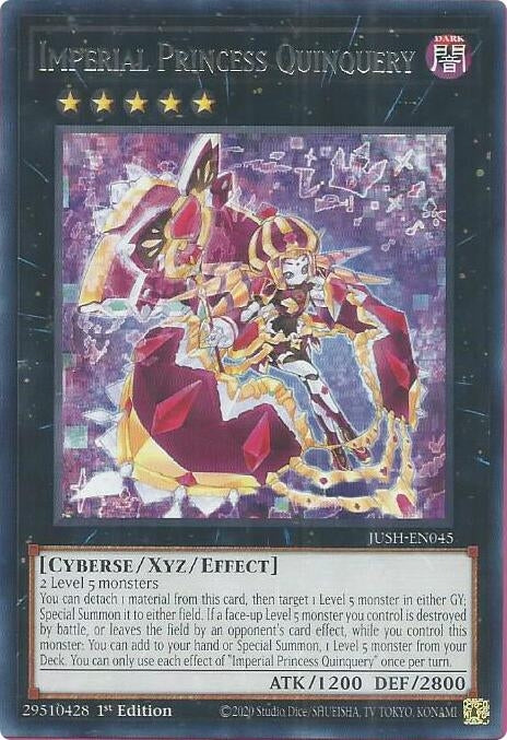 Imperial Princess Quinquery (JUSH-EN045) (Justice Hunters)