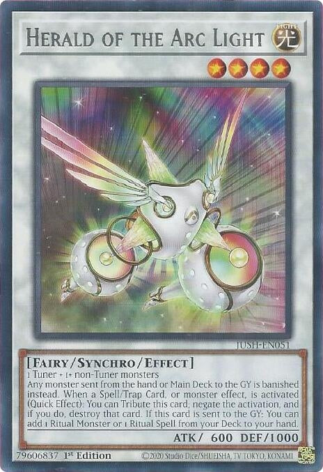 Herald of the Arc Light (JUSH-EN051) (Justice Hunters)