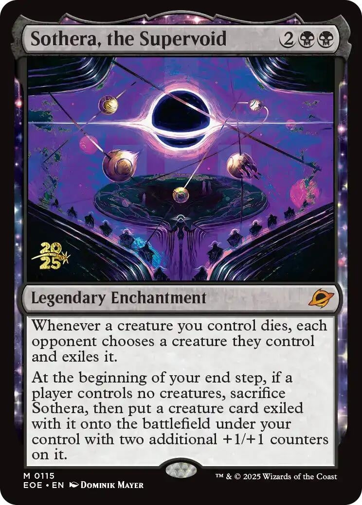 Image for Sothera, the Supervoid (115) (Prerelease Cards) - Magic: The Gathering