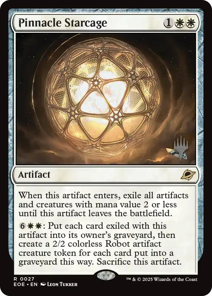 Image for Pinnacle Starcage (27) (Promo Pack: Edge of Eternities) - Magic: The Gathering