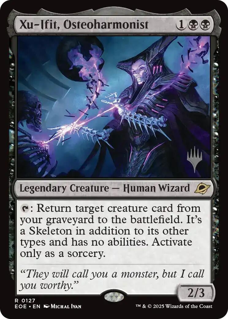 Image for Xu-Ifit, Osteoharmonist (127) (Promo Pack: Edge of Eternities) - Magic: The Gathering